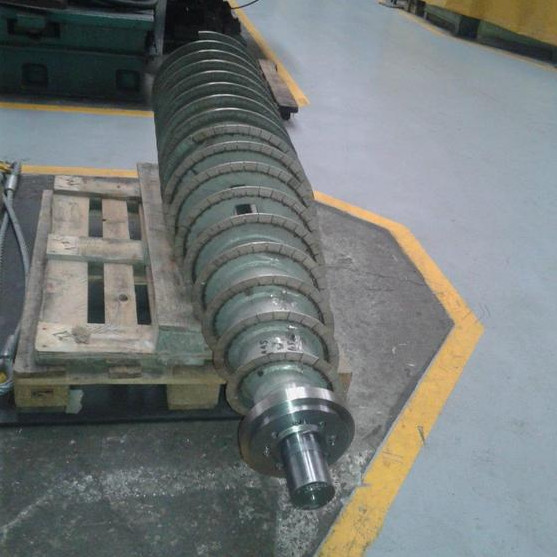 Manufacturing of screw conveyor DHD 500