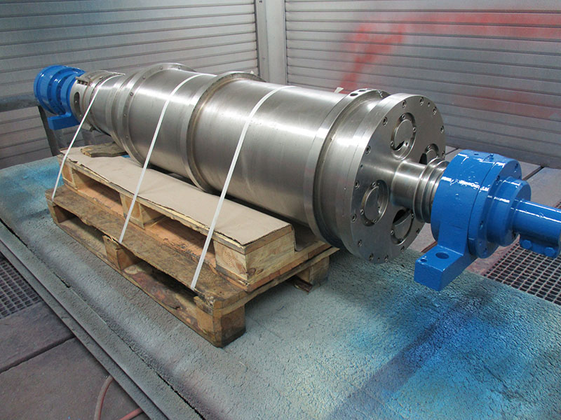 Repair of a W1D 352 centrifuge rotating unit