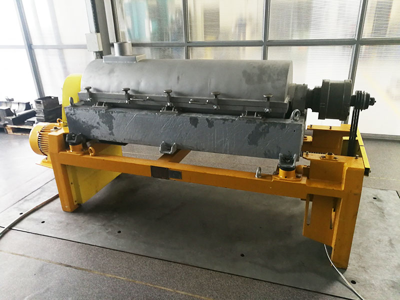 Renovation of a AWP 35.1 – 4.2 52 type horizontal decanter centrifuge